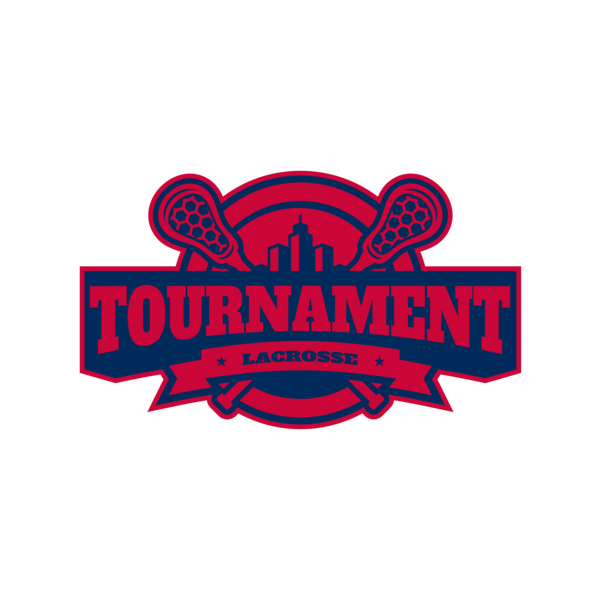 Tournament Lacrosse Logo Template Thumbnail
