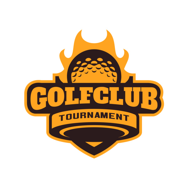 Golf Club Tournament logo template 04 Thumbnail